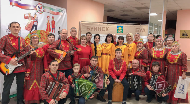 Коллективы МБУК «ЦКС Яльчикского муниципального округа» приняли участие на концерте в г. Буинск