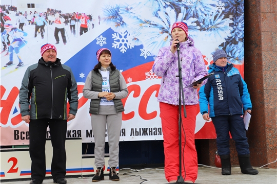 Массовый забег «Лыжня России — 2023» прошел в Яльчикском муниципальном округе