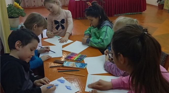 Конкурс рисунков в Большетаябинском СДК