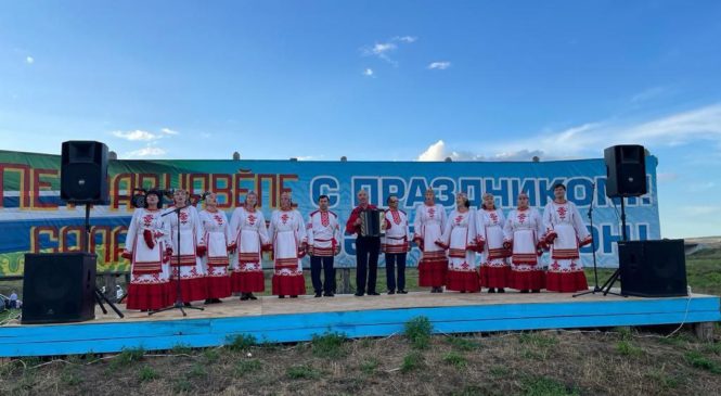 Байдеряковский народный хор в селе Азбаба Республики Татарстан
