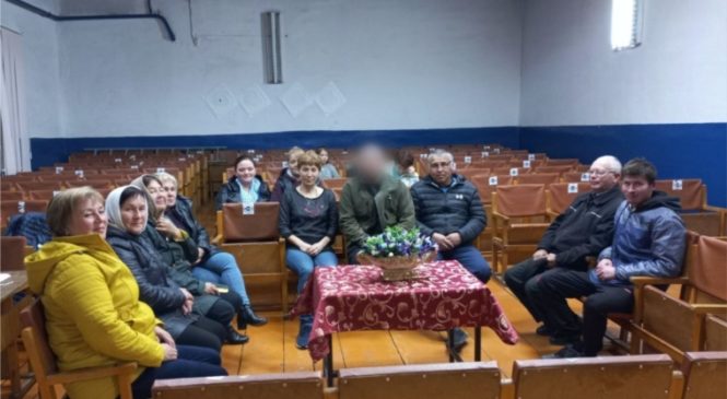 В Байглычевском СК состоялась встреча с односельчанином, прибывшим в краткосрочный отпуск из зоны СВО.