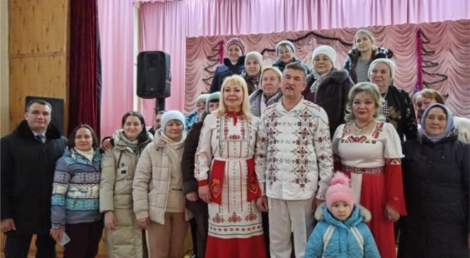 Артисты чувашской эстрады в Новобайбатыревском СДК