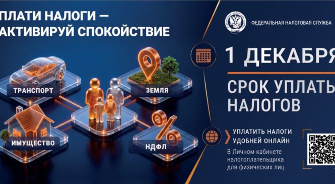 Плати налоги — активируй спокойствие